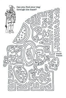 Myths and Legends Coloring Maze
